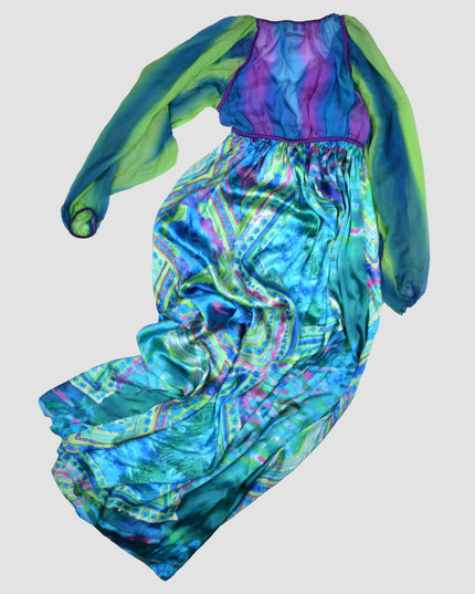 Vintage-Kleid – Ozean