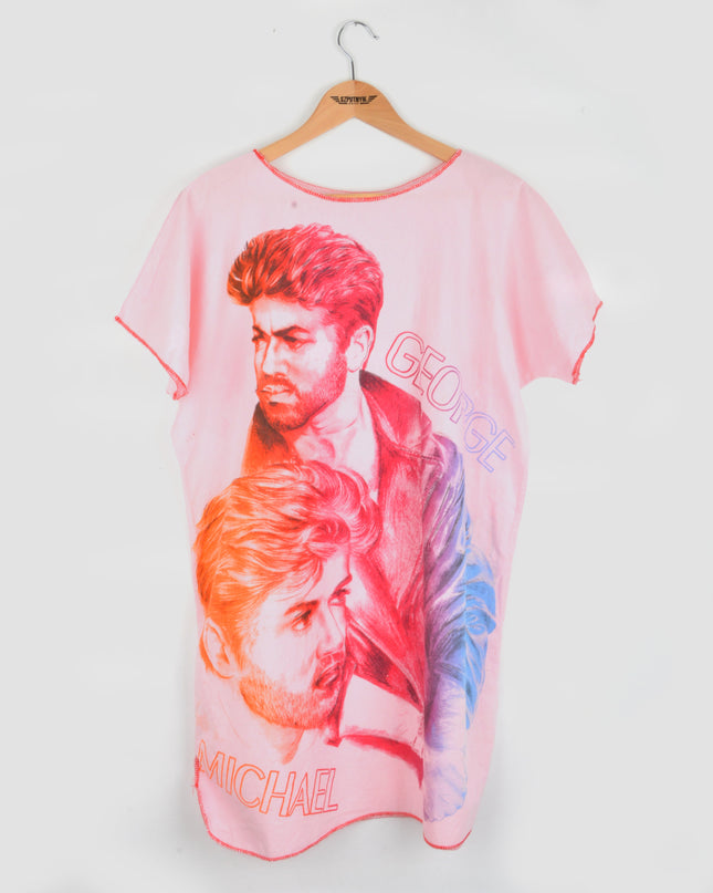 Vintage-Kleid – George Michael &amp; Madonna