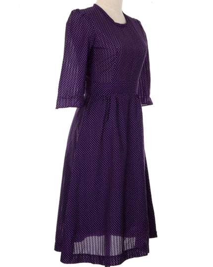 Vintage-Kleid Lila I | Tags: Weihnachten