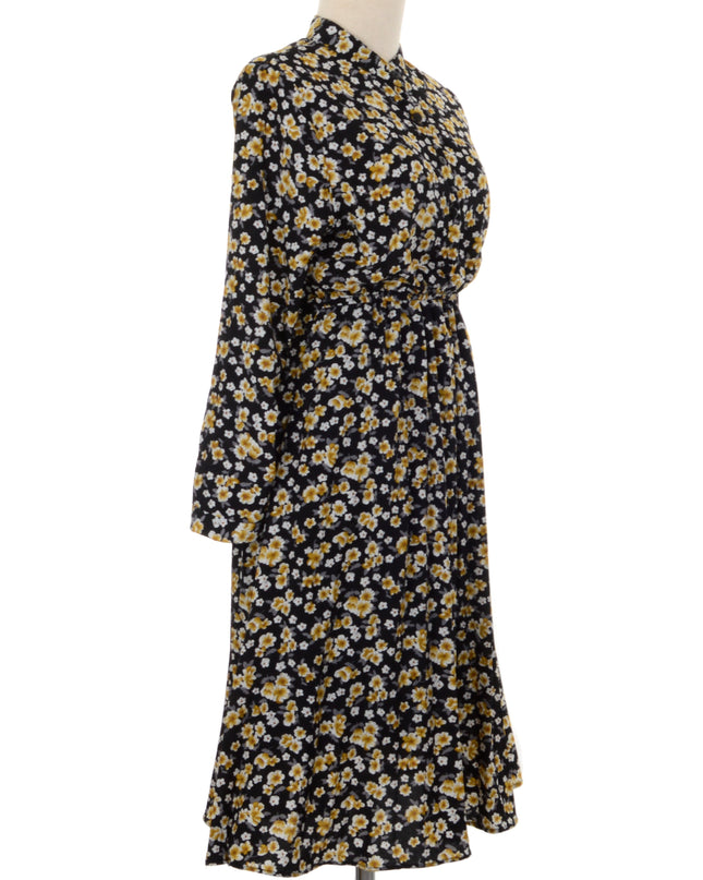 Vintage-Kleid – kleines Blumenmuster