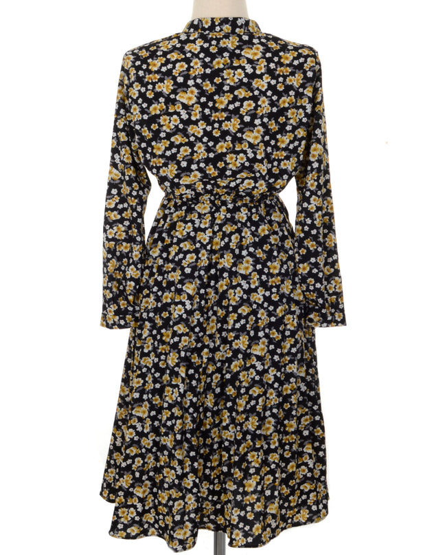 Vintage-Kleid – kleines Blumenmuster