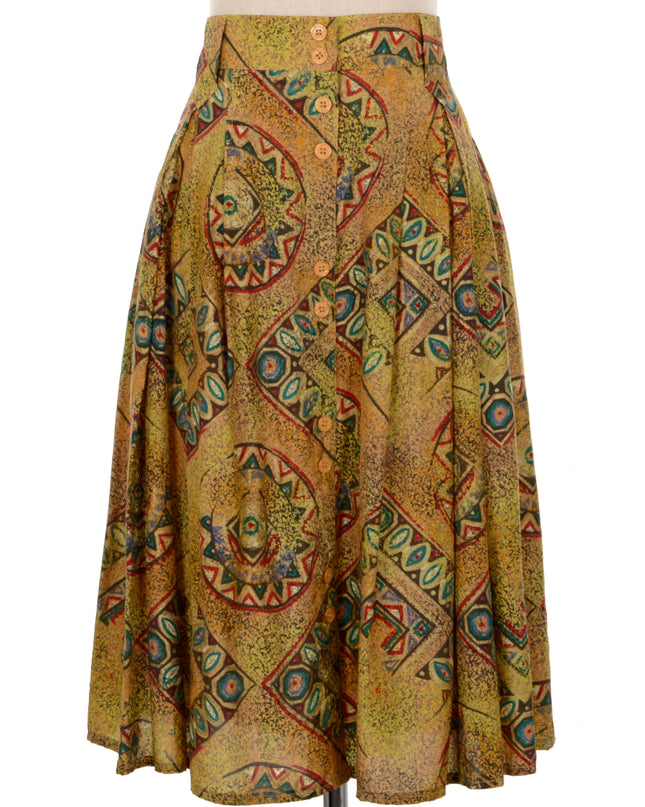 Vintage-Rock mit Knöpfen | Kleider