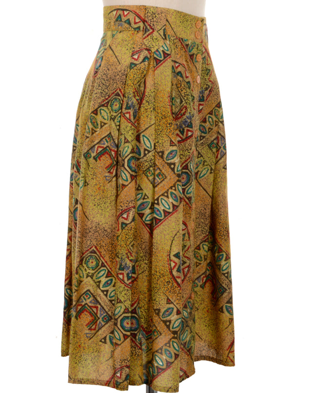 Vintage-Rock mit Knöpfen | Kleider