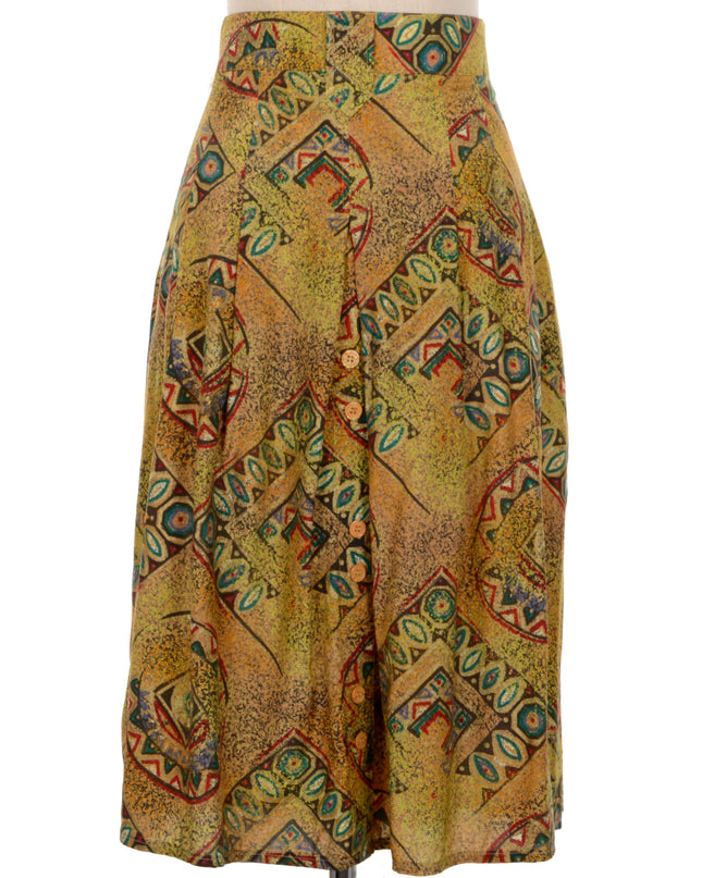 Vintage-Rock mit Knöpfen | Kleider