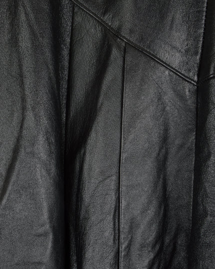 Vintage Leather Skirt - Black | Christmas Dresses