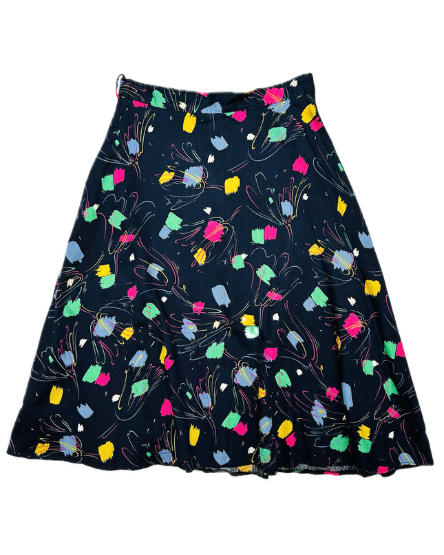 Vintage-Rock – Farbspritzer | Einzigartiges Kleid für kreative Looks