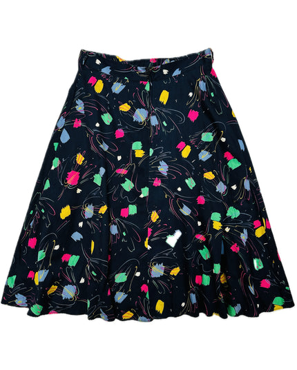 Vintage-Rock – Farbspritzer | Einzigartiges Kleid für kreative Looks