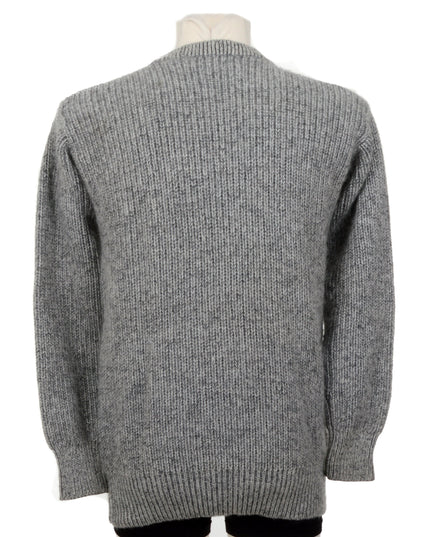 Vintage-Pullover – Grauer Weihnachtspullover in limitierter Auflage für Herren