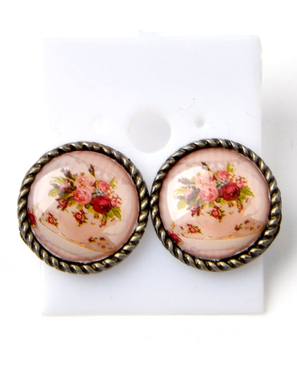 Ohrringe im Bouquet-Design