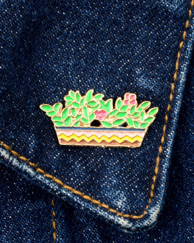 Abzeichen – Blumenkorb