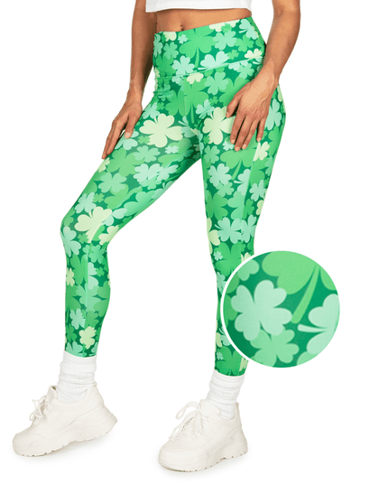 Clover Field High Waisted Leggings