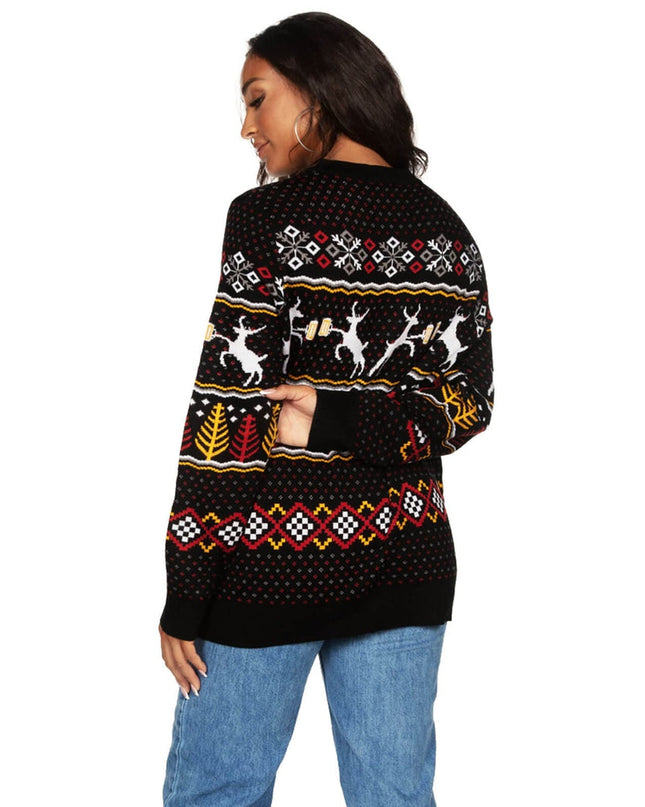 Women's Caribrew Oversized Christmas Sweater