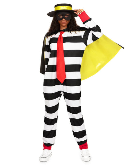 Women's Hamburger Thief Costume