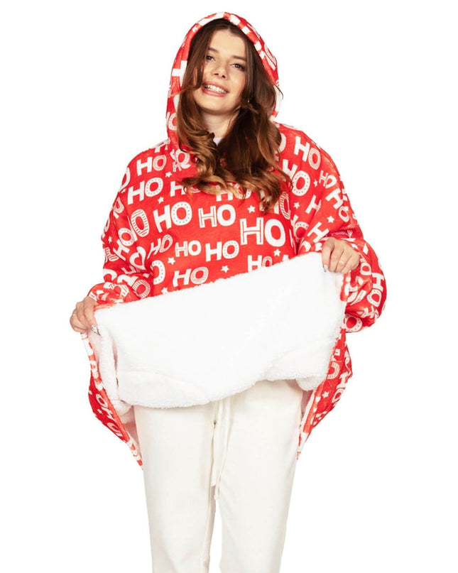 Ho Ho Ho Blanket Hoodie