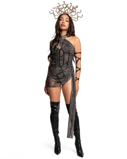 Women's Medusa Bodysuit Costume