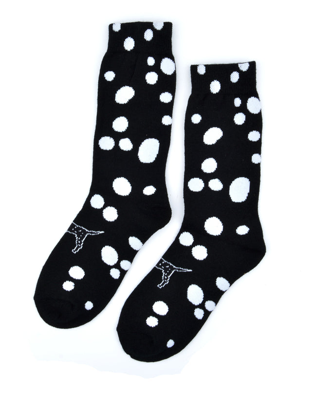 Fun Christmas Socks - Dalmatian Design