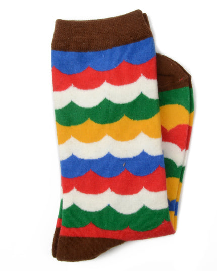 Wellensocken – lustig und farbenfroh