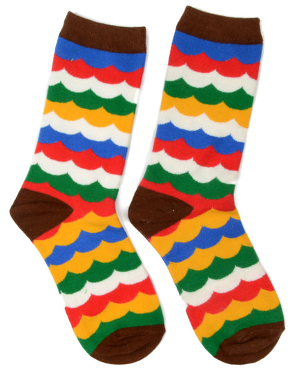 Wellensocken – lustig und farbenfroh
