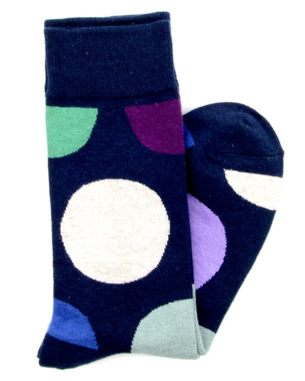 Socken mit Polka-Dots – lustig und trendig