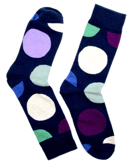 Socken mit Polka-Dots – lustig und trendig