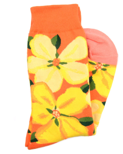 Socken mit Blumenmuster – fröhlich und farbenfroh