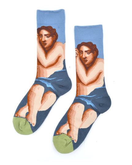 Astronauten-Sitz-Spaß-Socken – Limitierte Auflage