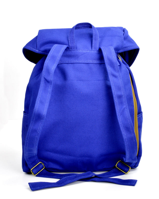 Rucksack mit Tasche – Blau