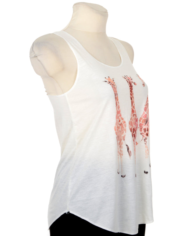 Lenge Trikó - Zsiráfok Stylisches Outlet-Top für Damen und Herren